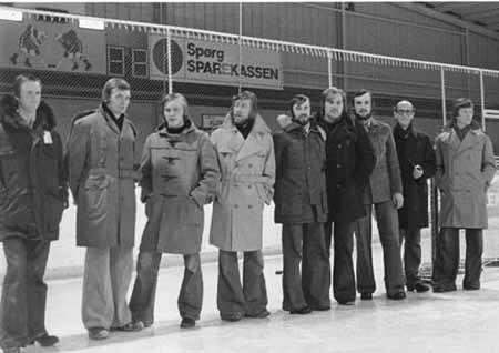 Hans Lundgård, Egon Kahl, Søren Kragballe, Thor Winbladt, Edvin Callesen, Børge Gerber, Bent Madsen, Kaj Madsen og Torben Uldall